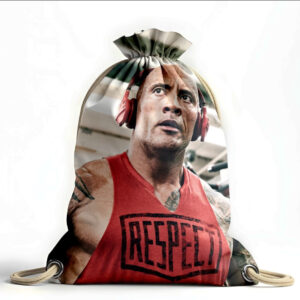 Рюкзак мішок "Дуейн Джонсон актор 4"