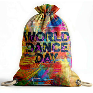 Рюкзак мішок "Данс графіті арт танці малюнок фарби"