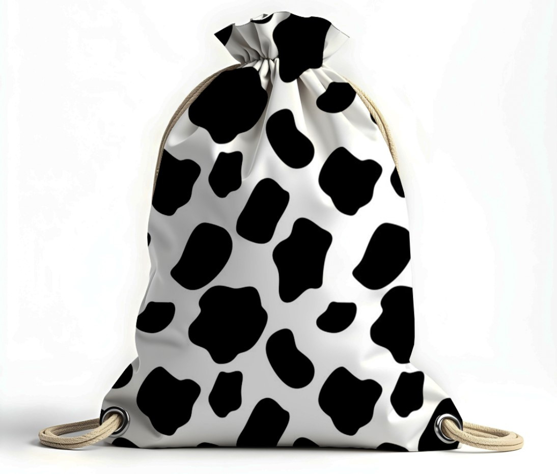 Рюкзак мішок "Вовна хутро шкіра тварин далматинець"