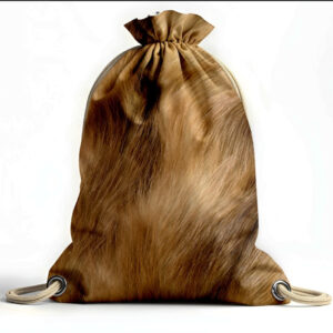 Рюкзак мішок "Вовна хутро шкіра тварин волося текстура руде"