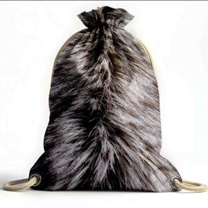 Рюкзак мішок "Вовна хутро шкіра тварин волося текстура 2"