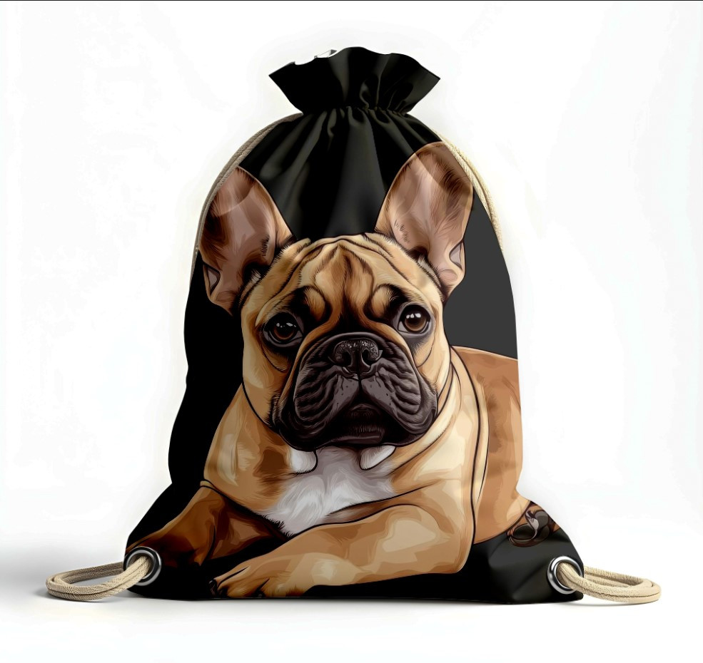Рюкзак мішок "Бульдог собака мила тварина"