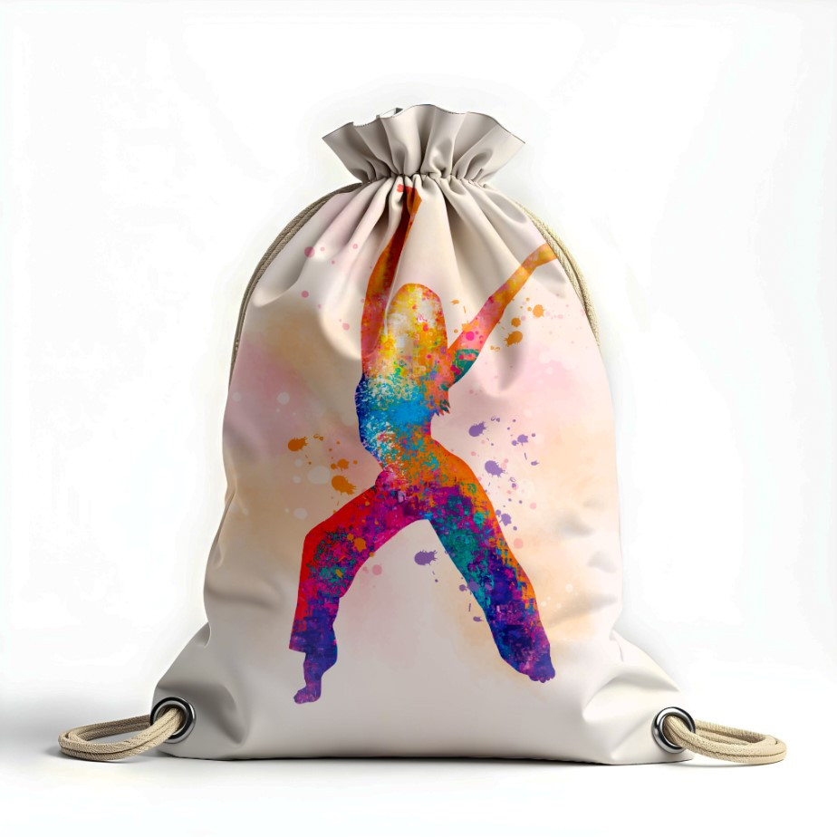 Рюкзак мішок "Брейк данс графіті арт танці малюнок фарби"