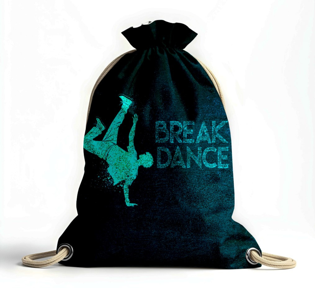 Рюкзак мішок "Брейк данс графіті арт танці 2"