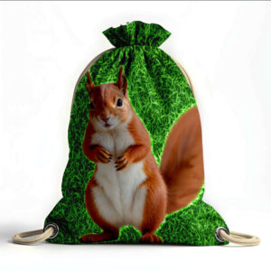 Рюкзак мішок "Білка погляд трава"