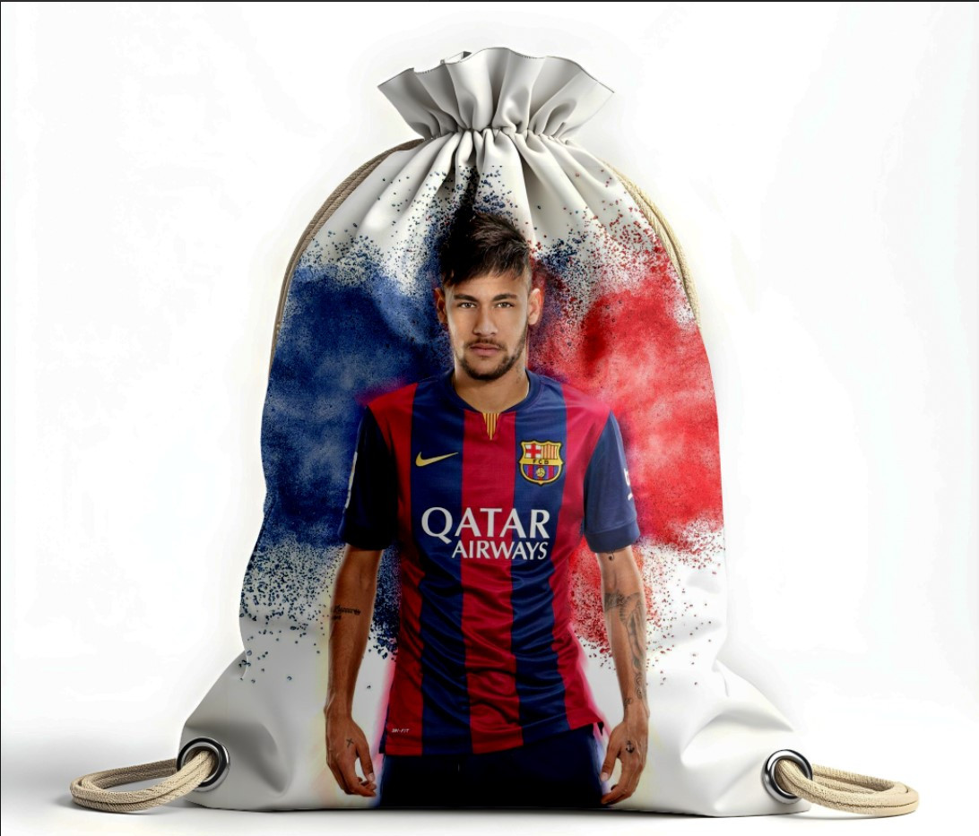 Рюкзак мішок "Барселона футбол Неймар гравець 1"