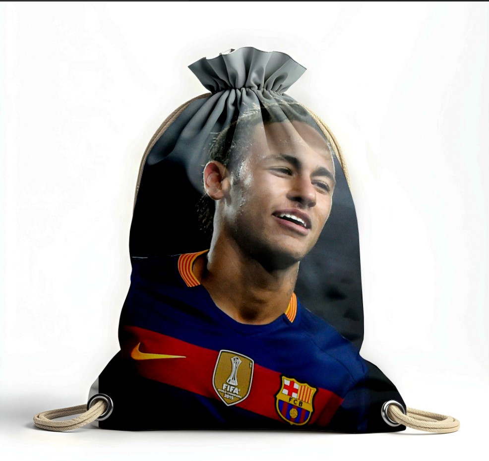 Рюкзак мішок "Барселона футбол Неймар гравець"