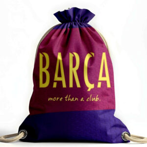 Рюкзак мішок "Барселона футбол емблема лого спорт Барса фанату 1"