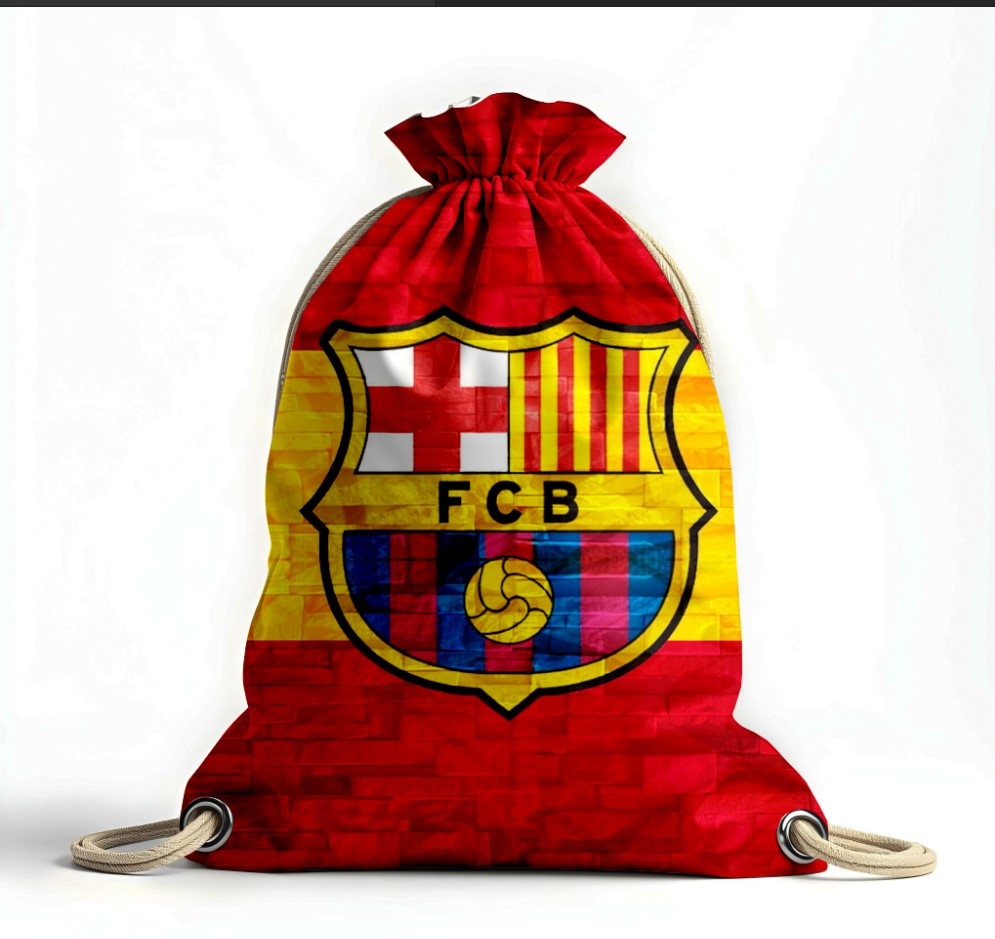 Рюкзак мішок "Барселона футбол емблема лого спорт Барса 03"