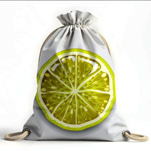 Рюкзак мішок "Арт лимон малюнок"