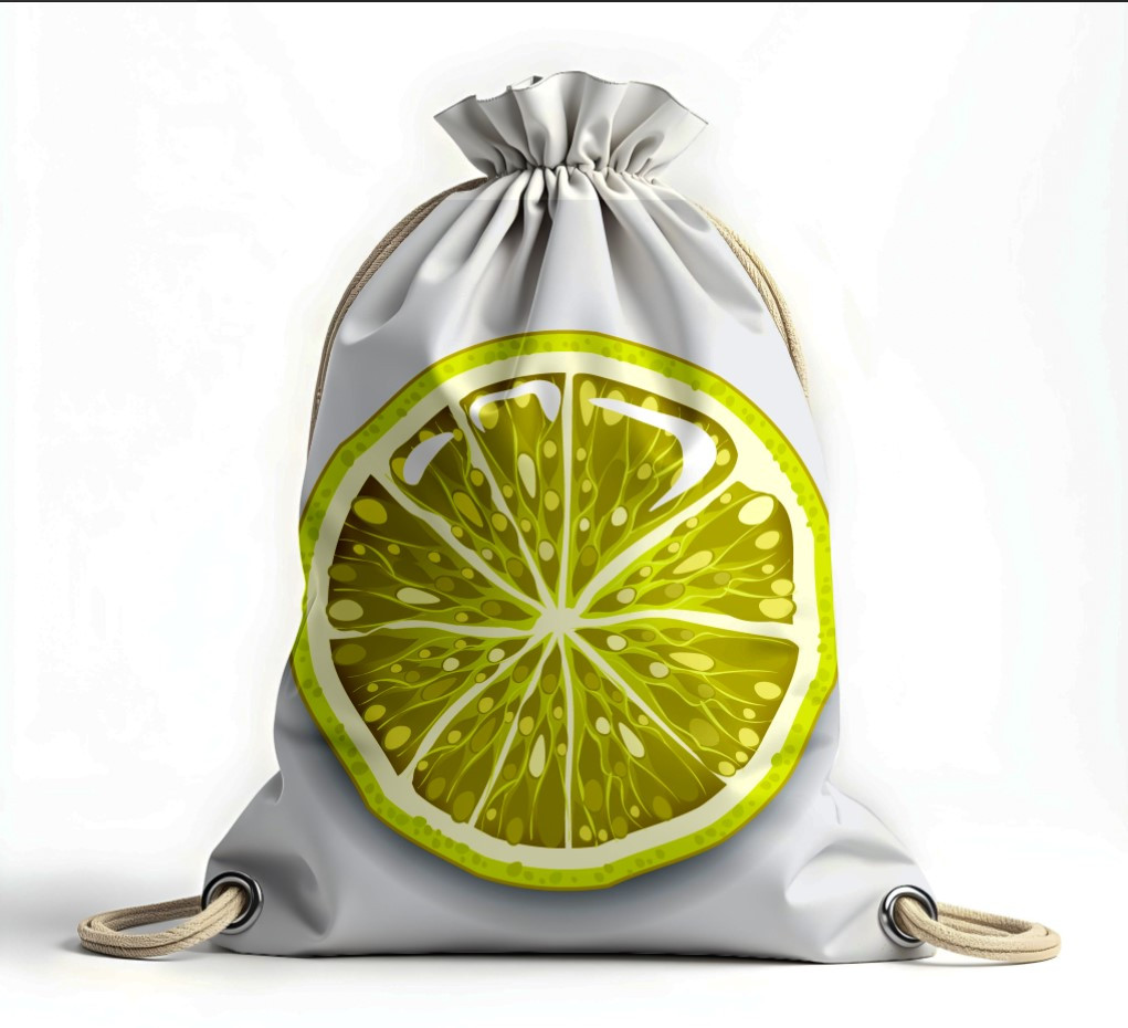 Рюкзак мішок "Арт лимон малюнок"