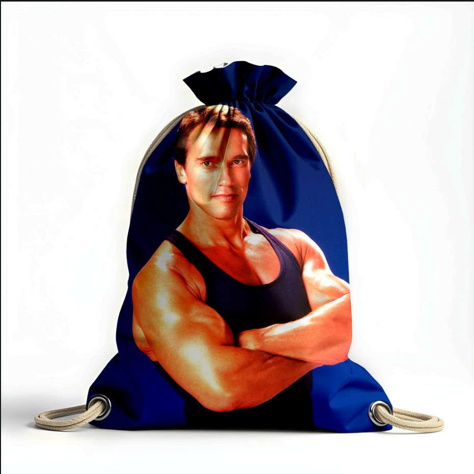 Рюкзак мішок "Арнольд фільм Шварценеггер актор 1"