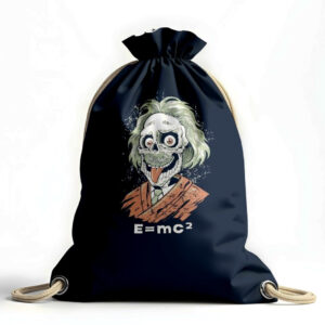 Рюкзак мішок "Альберт Ейнштейн зомбі череп формула"