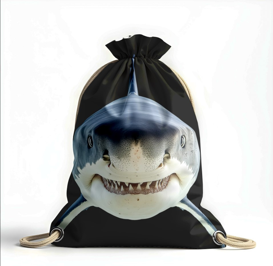 Рюкзак мішок "Акула хижак риба погляд"