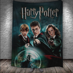 Плед з 3D принтом-Гаррі Поттер Магія 150х200 см.