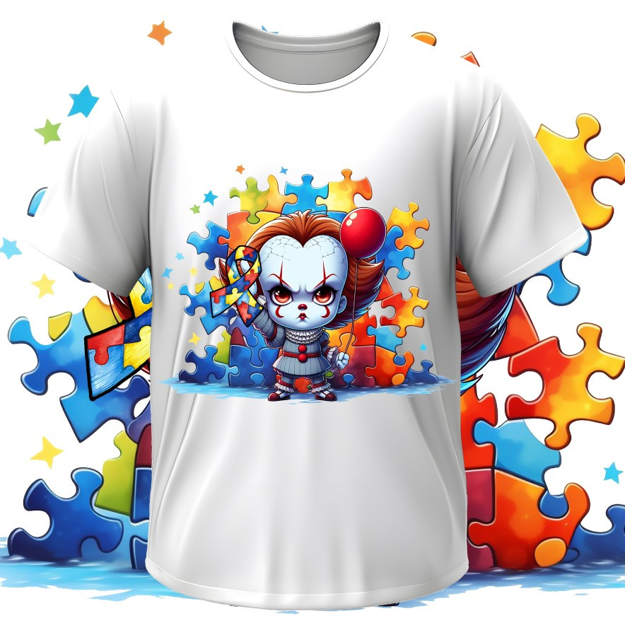Футболка "Аутизм аутист пазли Пенівейз 1" ВСІ Розміри Преміум тканина