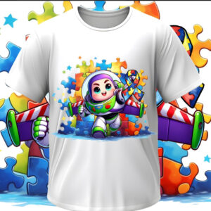 Футболка "Аутизм аутист пазли Історії іграшок Баз 1" ВСІ Розміри Преміум тканина