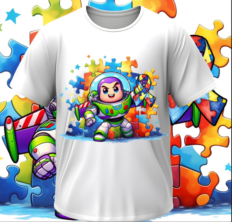 Футболка "Аутизм аутист пазли Історії іграшок Баз" ВСІ Розміри Преміум тканина