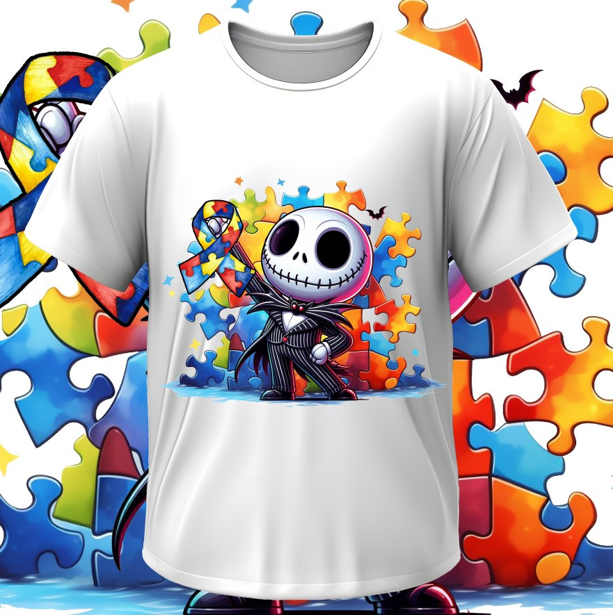 Футболка "Аутизм аутист пазли Джек 1" ВСІ Розміри Преміум тканина