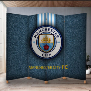 Декоративний екран ширма з принтом "Манчестер сіті емблема лого футбол клуб команда"
