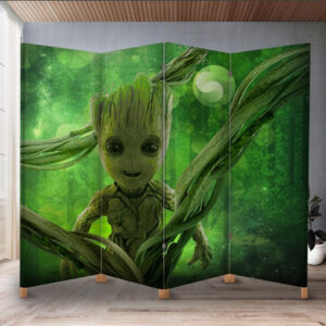 Декоративний екран ширма з принтом "Грут марвел"