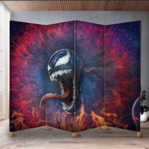 Декоративний екран ширма з принтом "Веном арт"