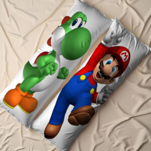 Подушка обіймашка дакімакура "Супер Маріо дракон Йоші"