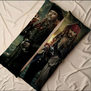 Подушка обіймашка дакімакура "Пірати Карибського моря фільм Джек Спароу Горобець Чорна Борода"