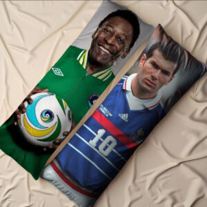 Подушка обіймашка дакімакура "Пеле Зінедін Зідан футбол зірки"