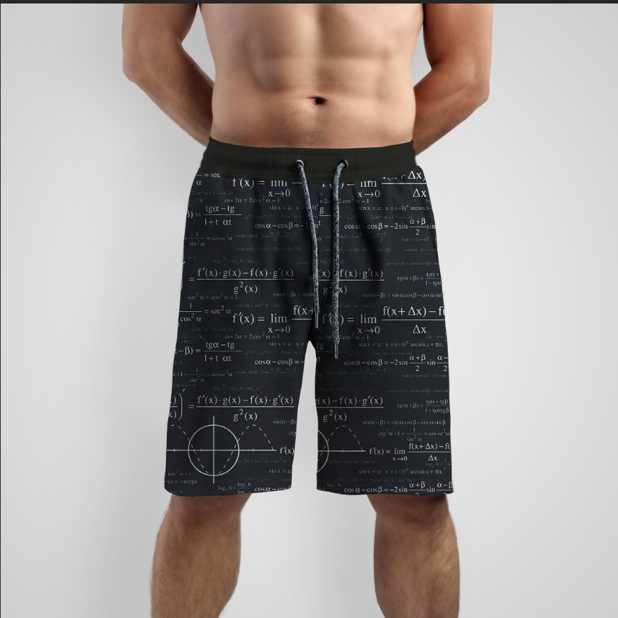 Шорти "Формули рівняння" ВСІ Розміри