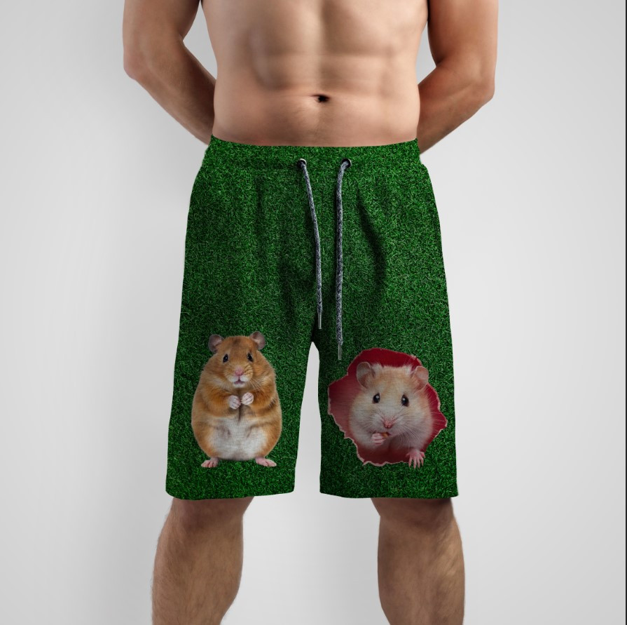 Шорти "Трава милі хом'яки" ВСІ Розміри