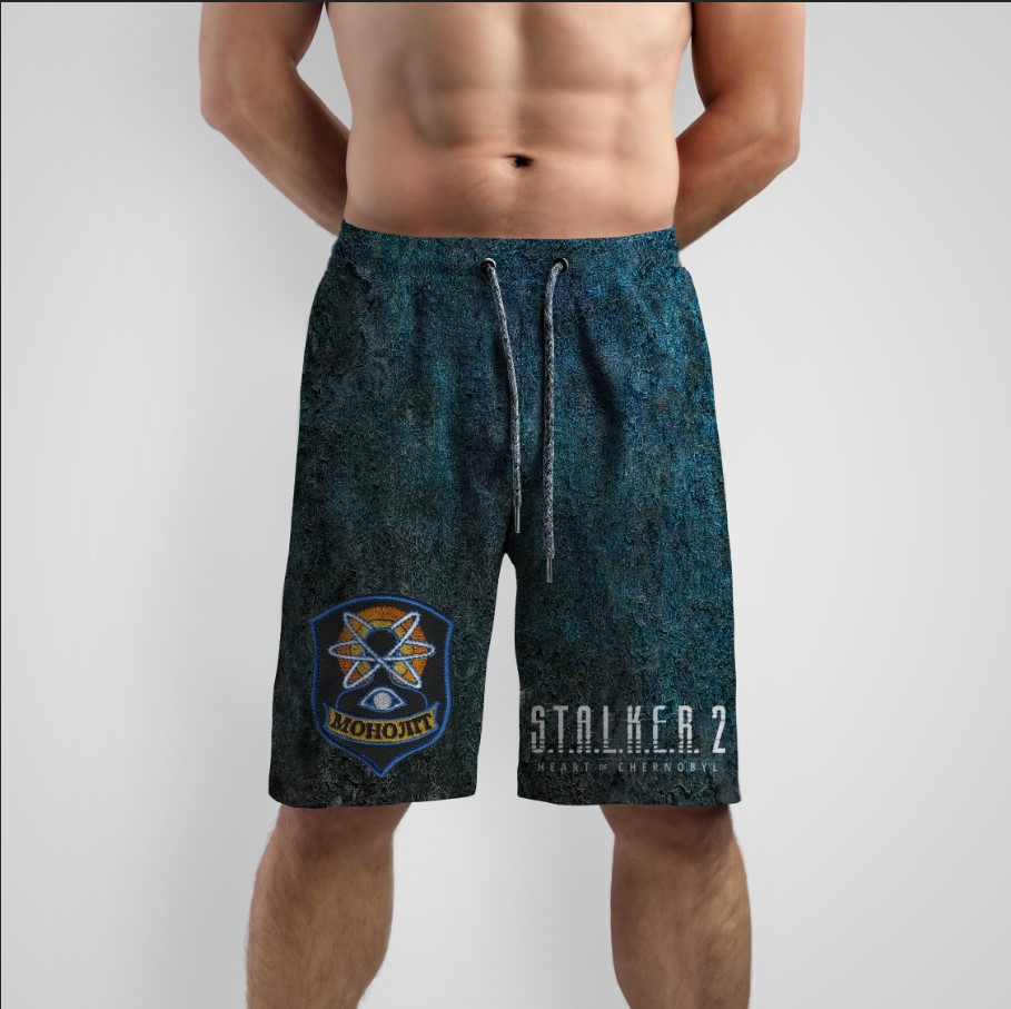 Шорти "Сталкер 2 логотип шеврон моноліт" ВСІ Розміри