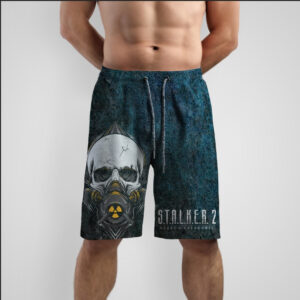 Шорти "Сталкер 2 логотип череп протигаз" ВСІ Розміри