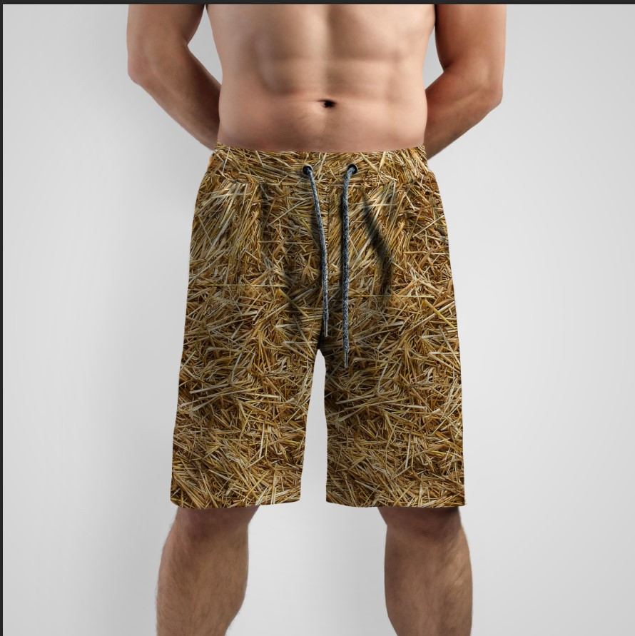 Шорти "Сіно солома текстура" ВСІ Розміри