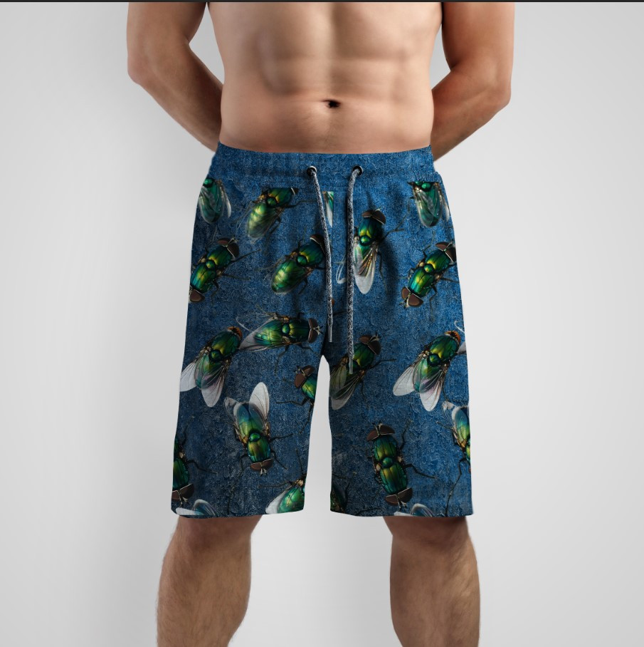 Шорти "Прикольні зелені мухи" ВСІ Розміри