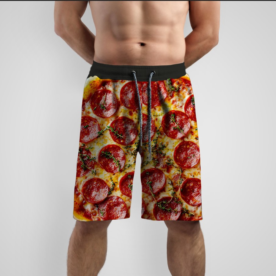 Шорти "Піца їжа" ВСІ Розміри