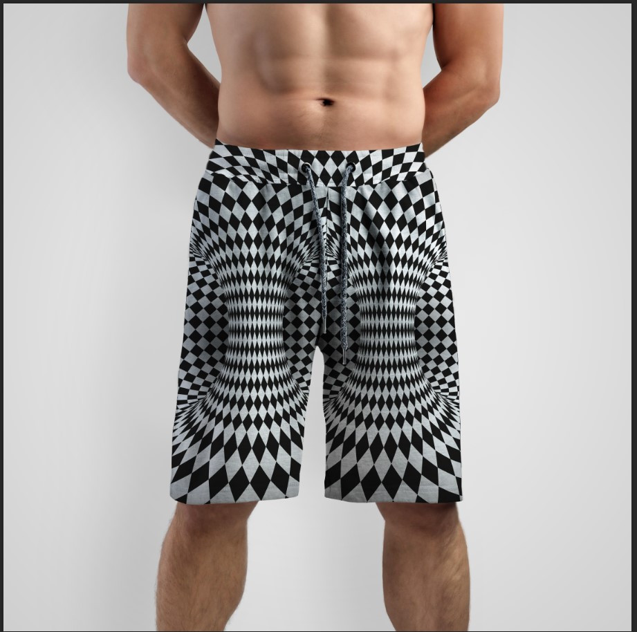 Шорти "Оптична ілюзія" ВСІ Розміри