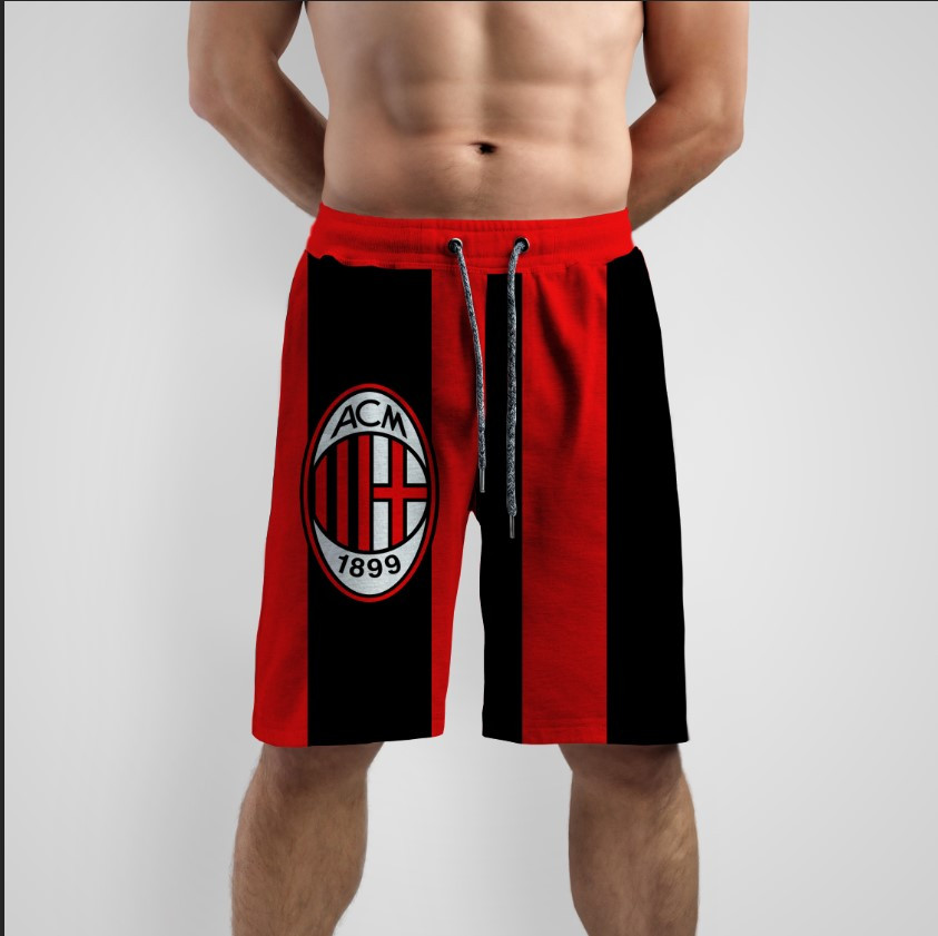Шорти "Мілан клуб футбол логотип емблема 1" ВСІ Розміри