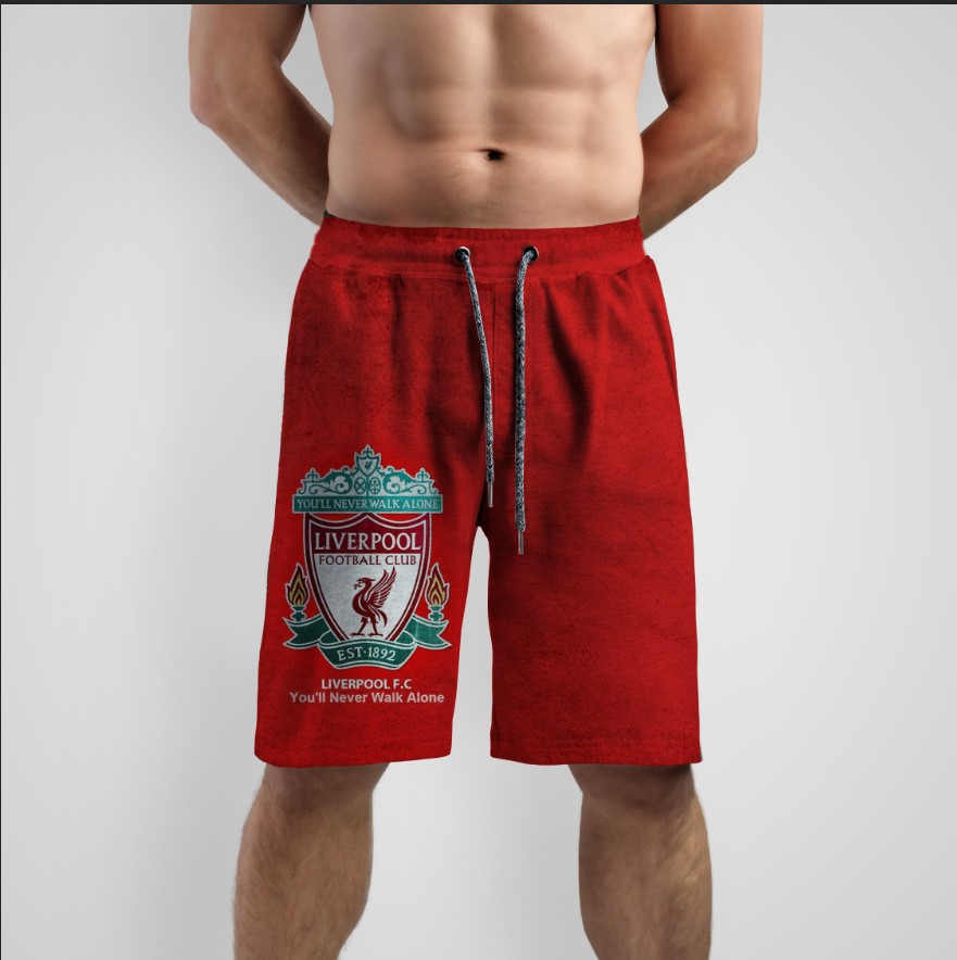 Шорти "Ліверпуль клуб футбол логотип емблема 1" ВСІ Розміри