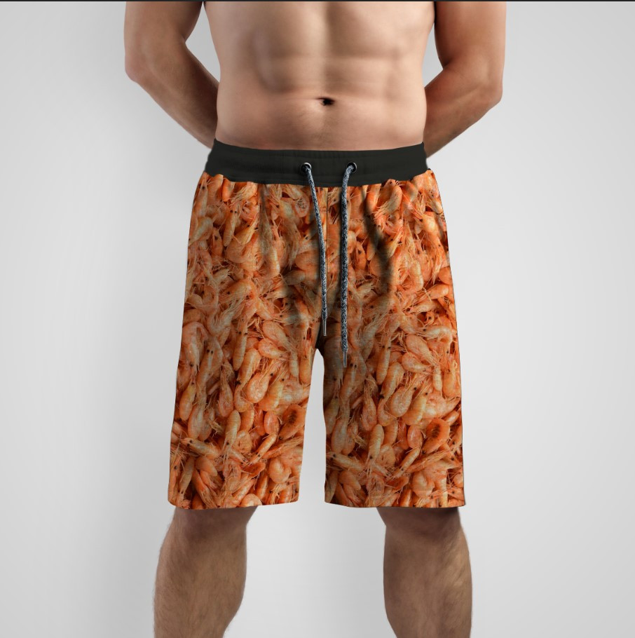 Шорти "Креветки варені" ВСІ Розміри