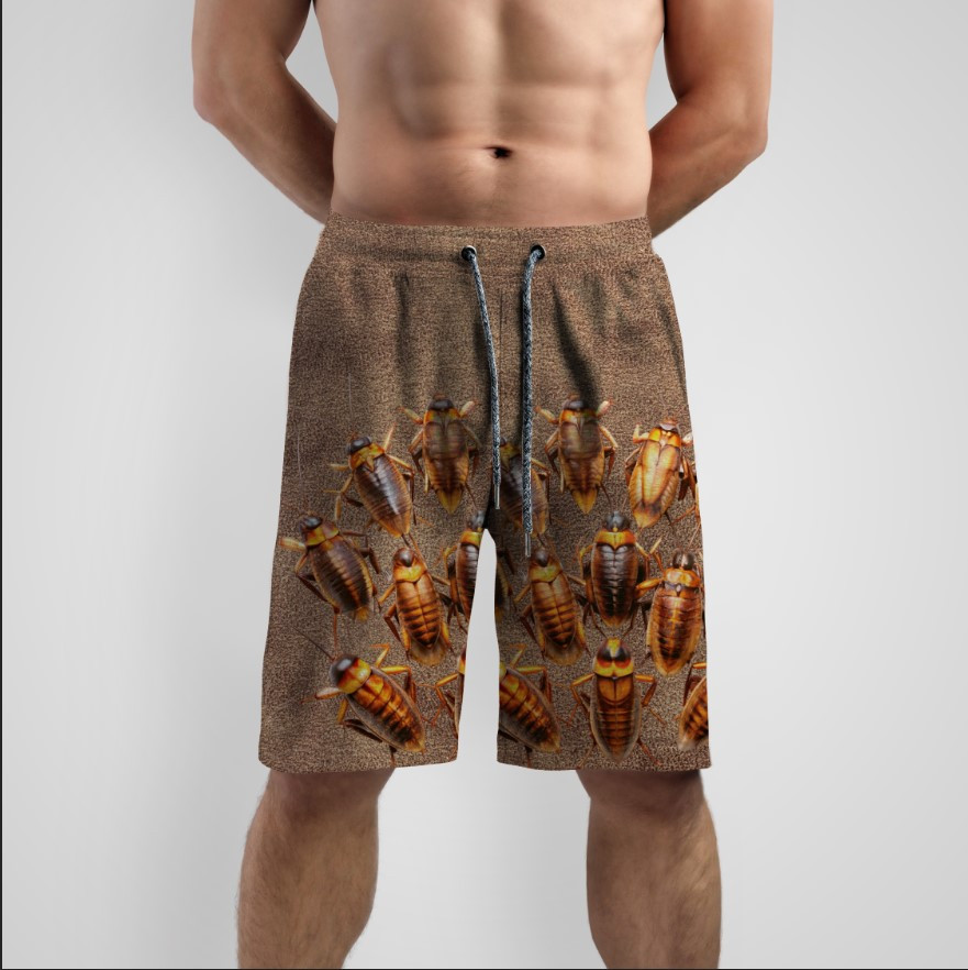 Шорти "Коричневі таргани прикольні" ВСІ Розміри