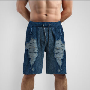 Шорти "Джинс рвана текстура" ВСІ Розміри