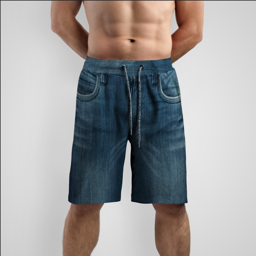 Шорти "Джинсова текстура" ВСІ Розміри