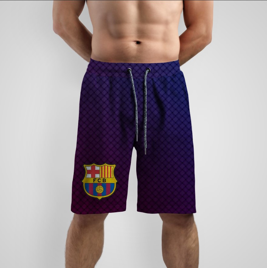 Шорти "Барселона клуб футбол логотип емблема 3" ВСІ Розміри