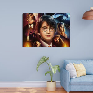 Картина в рамі "Гаррі Поттер персонажі фільм 2" панно