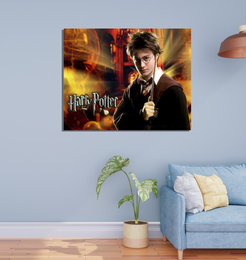Картина в рамі "Гаррі Поттер персонажі фільм 1" панно