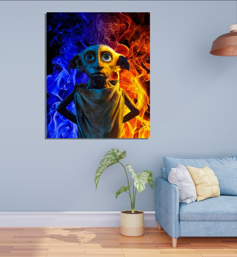 Картина в рамі "Гаррі Поттер доббі персонажі фільм" панно