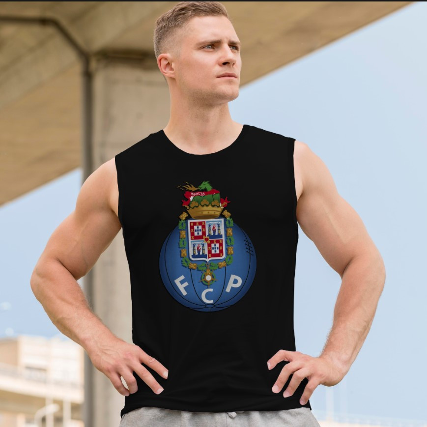 Футболка безрукавка майка "Порто клуб футбол емблема" ВСІ Розміри Преміум тканина