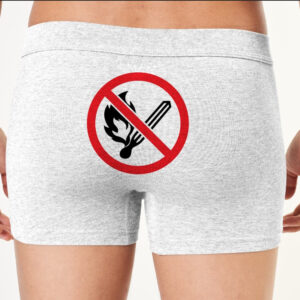 Труси чоловічі "Знак не розводити вогонь" ВСІ Розміри Преміум тканина