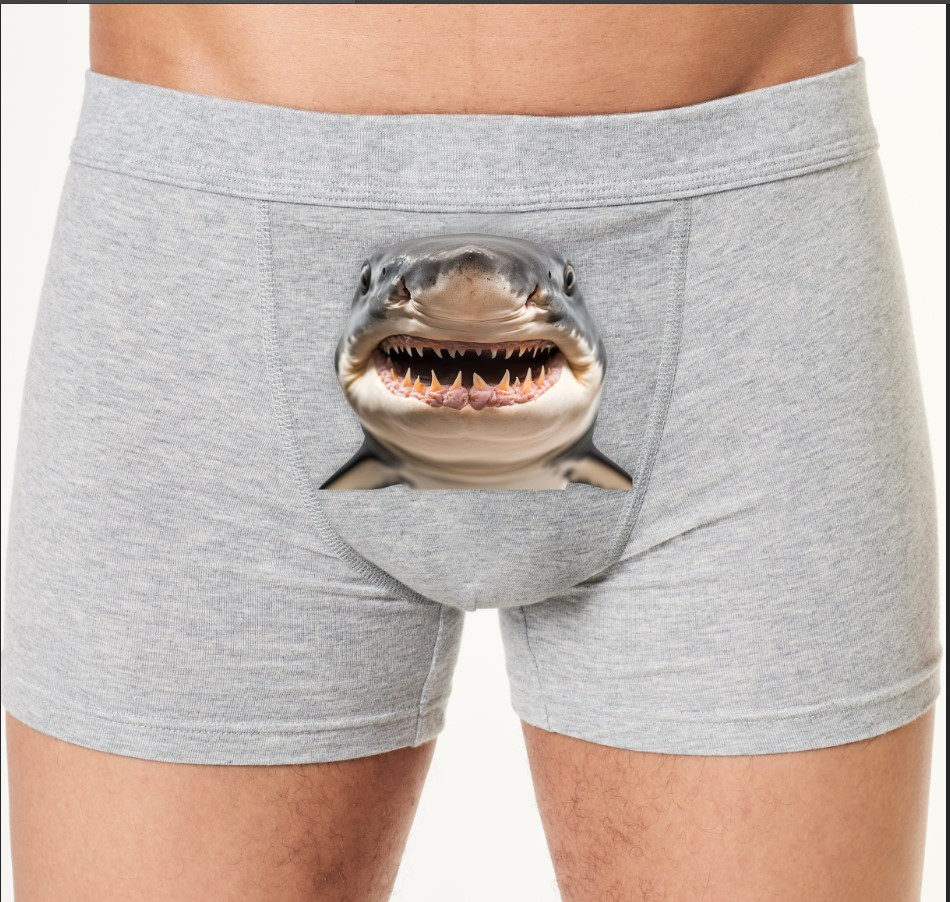 Труси чоловічі "Акула 1" ВСІ Розміри Преміум тканина